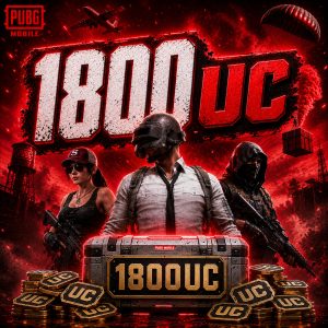 1800 یوسی پابجی موبایل