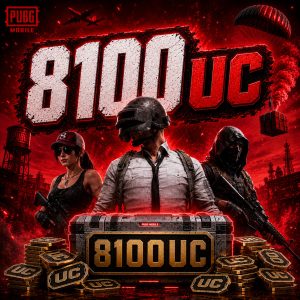 8100 یوسی پابجی موبایل